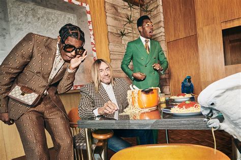 tyler the creator gucci glasses|asap rocky iggy pop.